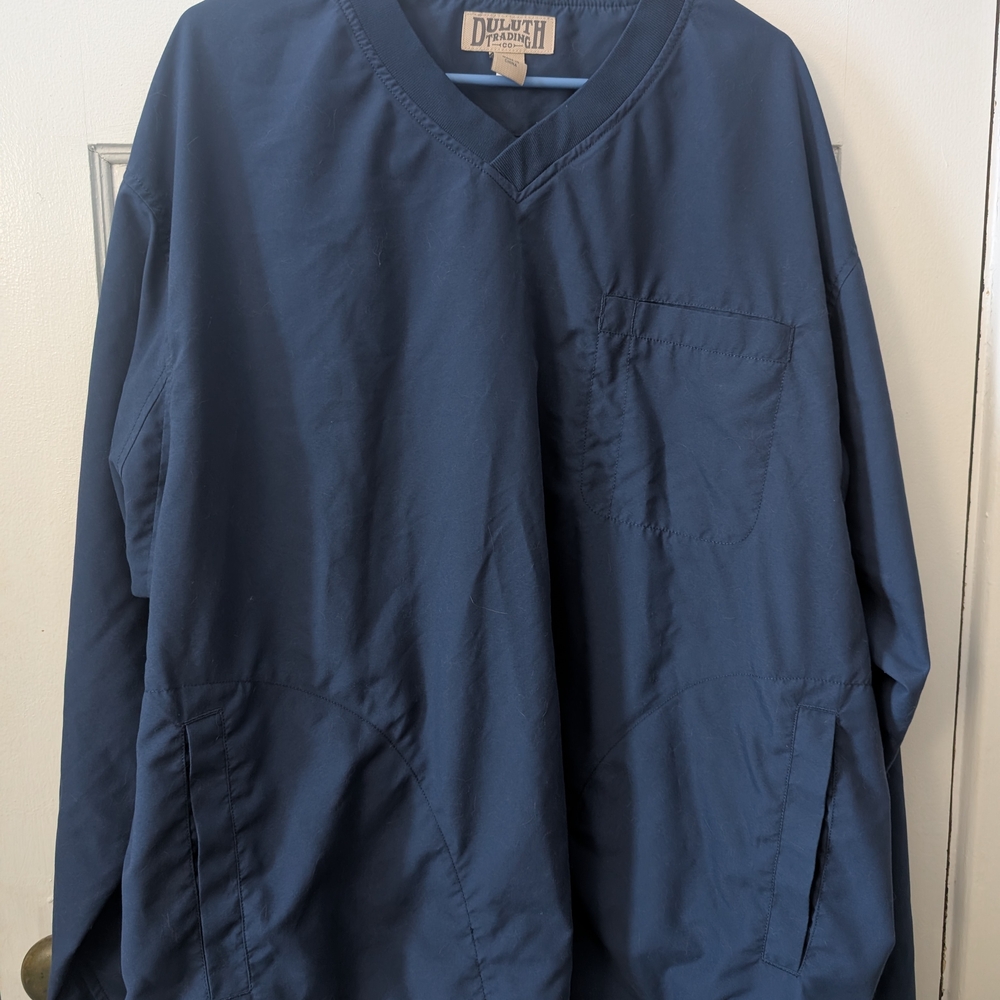 Duluth Trading Co. Blue Wind Shirt 2XL